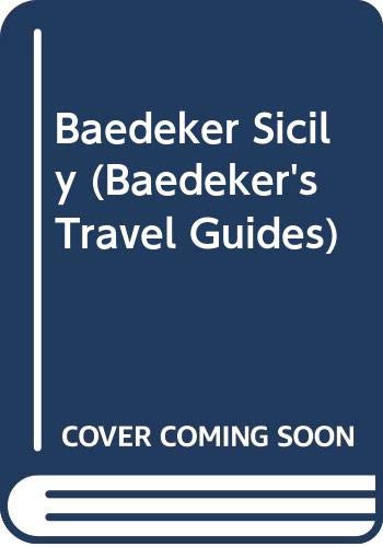 Baedeker Sicily (Baedeker's Travel Guides) 0671849387 Book Cover