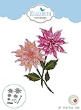 Elizabeth Craft Designs 1368 Metal Die Garden Notes Dahlia