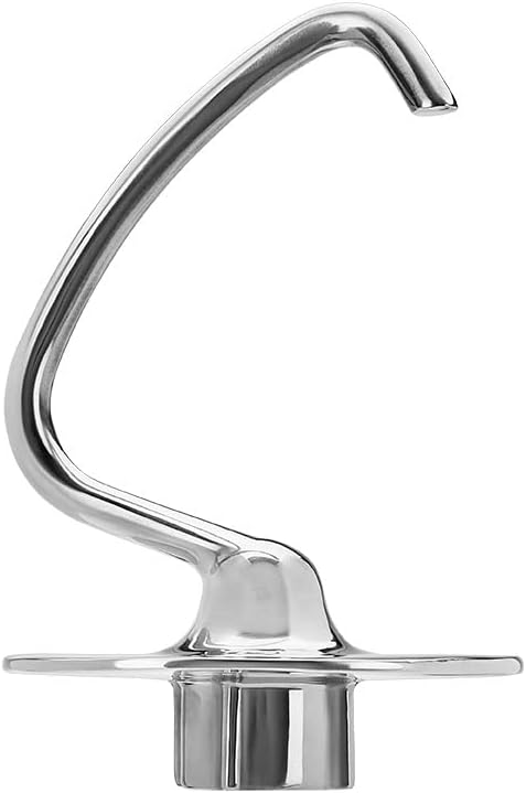 KitchenAid Stainless Steel Dough Hook for Artisan Food Processor