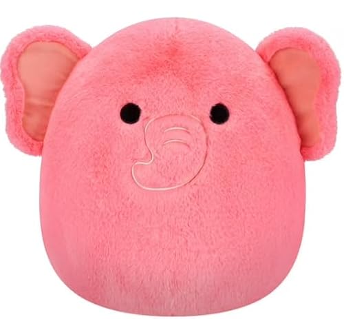 Squishmallows Kyla the Pink Elephant, 7.5 Inch Stuffed Plush Toy
