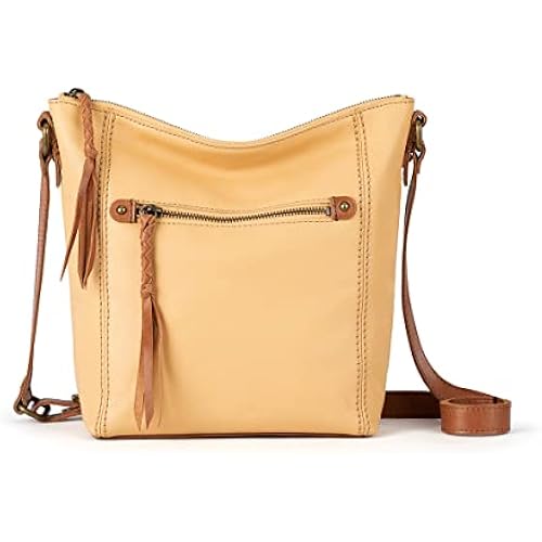 The Sak Ashland Crossbody Purse - Women's Leather Handbag For Everyday & Travel - Cross Body With Adjustable Shoulder Strap