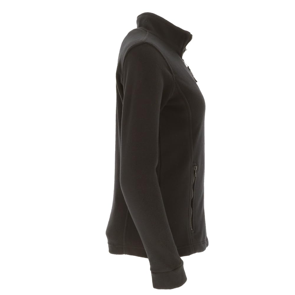 Genérico Forro Polar Mujer Corte Entallado: Micro-Polar Anti-Pilling 300g/m² | Cremallera Completa y Cuello Alto | Chaqueta Térmica con Bolsillos