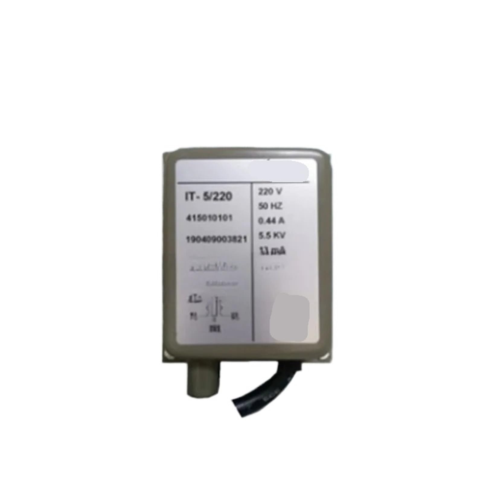 Allumeur brûleur à gaz IT-5/220 contrôleur d application d énergie
