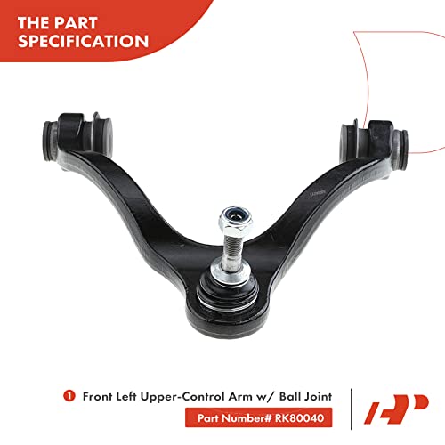A-Premium Front Left Upper Control Arm #TOP18