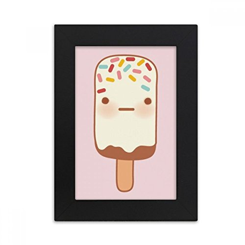 Cadre photo d'expression faciale chocolat glace pour image 10x15cm - 2