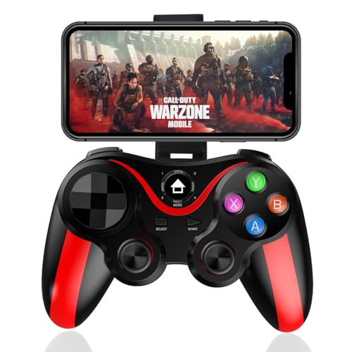 Megadream MFi Manette de jeu sans fil Bluetooth pour iOS/Android, iPhone 15 14 13/Mini/Pro Max/12/11, pour Samsung Galaxy, Nokia, OPPO, Google, Direct Play...