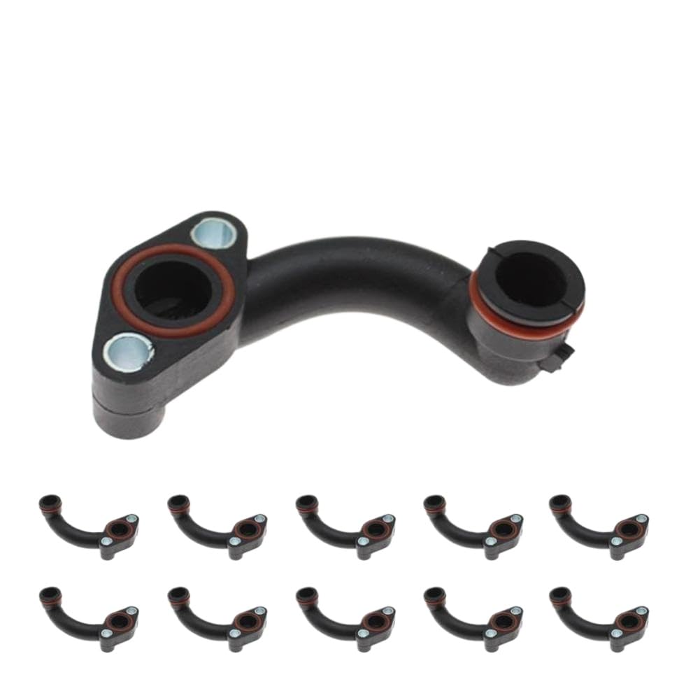 Water By Pass Tube 68211200AC 68211200AA Compatible with Jeep Cherokee Diesel Engine 3.0T WK Ram 1500 Radiator Hose(10PCS)