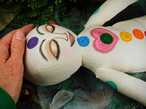 Reiki-Doll-Remote-Energy-Healing-Doll-With-Colorful-Chakras-Hand-Painted-Chakra-Healing-Doll-Soft-Cotton-Muslin-Chakra-Doll-Gift Reiki Doll Remote Energy Healing Doll With Colorful Chakras Hand Painted Chakra Healing Doll Soft Cotton Muslin Chakra Doll Gift