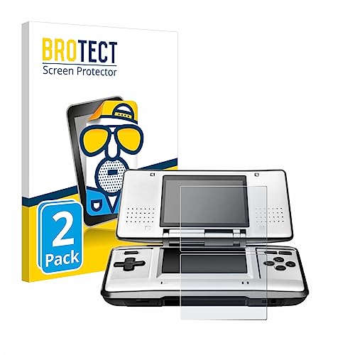 brotect Protection Ecran Anti-Reflet pour Nintendo DS (2 Pièces) - Film Mat