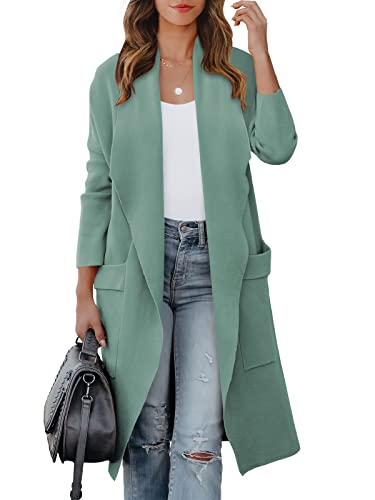ANRABESS Women's Long Cardigan Sweater 2025 Fall Fashion Casual Oversized