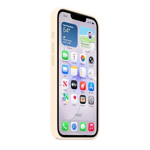 Apple Coque en Silicone avec MagSafe pour iPhone 17e - Vanille ​​​​​​​
