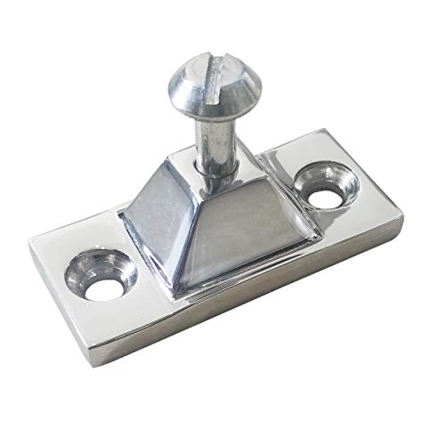 NRC&XRC Mirror Polished Marine Grade 316 Stainless Steel Marine Bimini Boat Top Side Mount Deck Hinge Fitting Hardware