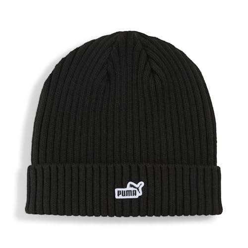 Bonnet PUMA Essentials Patch adulte chaud et isolant avec revers ajustable anti-froid