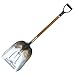 FOREST HILL Super Tuff - The Ultimate Shovel Manufacturing Aluminum Straight Edge Scoop Shovel (.125 Thick Aluminum, 52-Inch)