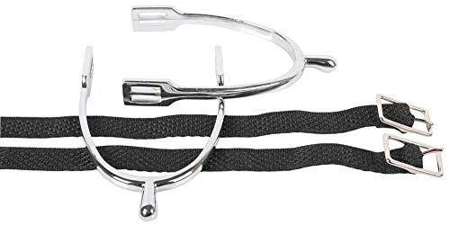 Éperons boule Harry's Horse pour femme en chrome brillant