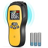 Pinless Wood Moisture Meter Detection - Firewood Moisture Meter Digital Moisture Detector for Lumber