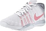 Sportlich. NIKE FREE TR 6 WMNS Damen Fitness Schuhe Trainings Schuhe Sneaker 833413-108 (WHITE/BRIGHT MELON-WOLF GREY,36,5)