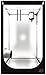 Produktbild Secret Jardin Hydro Shoot 40 60 80 100 120 Grow-box Grow-room Growschrank Grow-zelt Darkroom verschiedene Größen Pflanzen-zelt (HS120 120x120x200 cm) Grow Gewächshaus Indoor für Chili Zuchtzelt