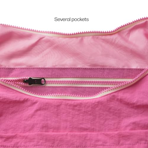 Image of Thread Wallets Slouchy Shoulder Bag for Women - Crescent Sling Purse, Unstructured & Foldable