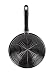Desconocido Magefesa Black Sartén freidora, Acero Vitrificado, Negro, 26 cm