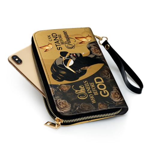 Image of Sistabag Leather Clutch - Wallet For African Women - Mother's Day & Birthday Gifts (STB10)