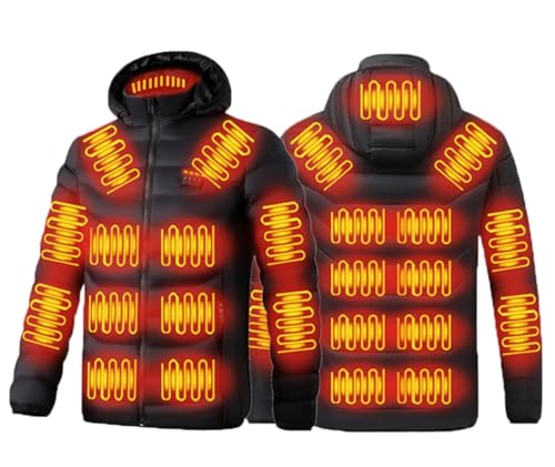 Veste Chauffante Homme Femme 23 Zones Manteau Doudoune Chauffante Veste