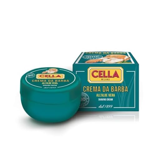 Cella Crema de Barbra Bio-Aloe-Vera-Rasiercreme, 150 ML