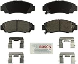 Bosch BE1506H Blue Disc Brake Pad Set with Hardware for 2012-14 Acura TSX and 2011-12 Honda Accord - FRONT