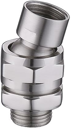 KES Shower Head Swivel Ball Adapter - Brass Ball Joint Adjustable ...