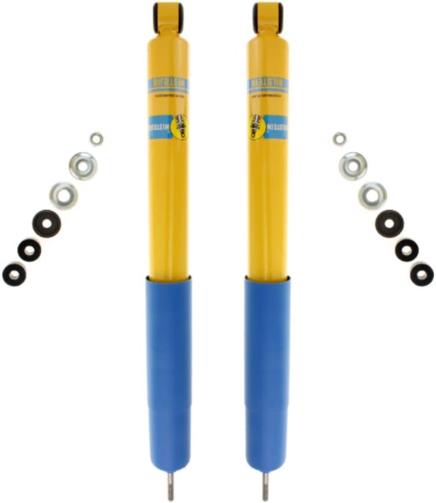 TrendsAuto 4600 Series Set of Rear Shocks fits 2005 2015 Tacoma | Optimal Performance | TrendsAuto Decal | 24-186056
