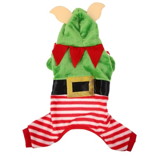 Disfraz navideño para perros Sosoport multicolor tamaño 48x20x2 cm