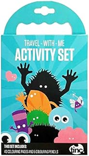 Tinc Activity Pack for Kids | Girls & Boys | Puzzles, Colouring, Wordsearch | Stationery Travel Set | Pink, one size, ACTBMAPK