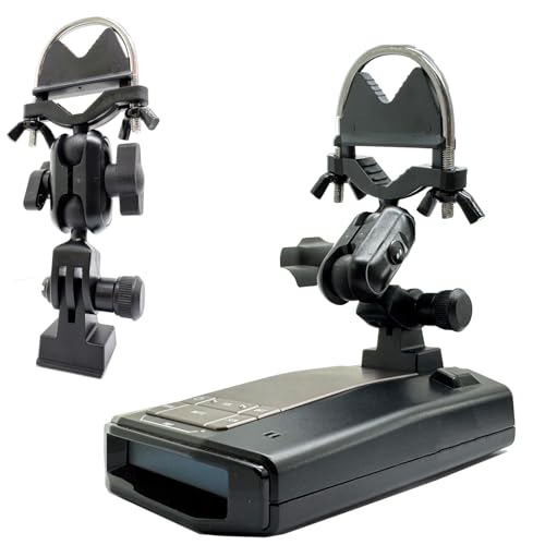 Newly Revised M1 M2 Camera Compatible - UBolt Rearview Mirror Stem Mount w/Magnetic Cradle for Escort IX IXc Max360C MKII Max3 Max4 MaxCam Redline EX GT360 Cobra DualPro RAD700i Radar Detectors by LycoGear - Used condition - Image 7