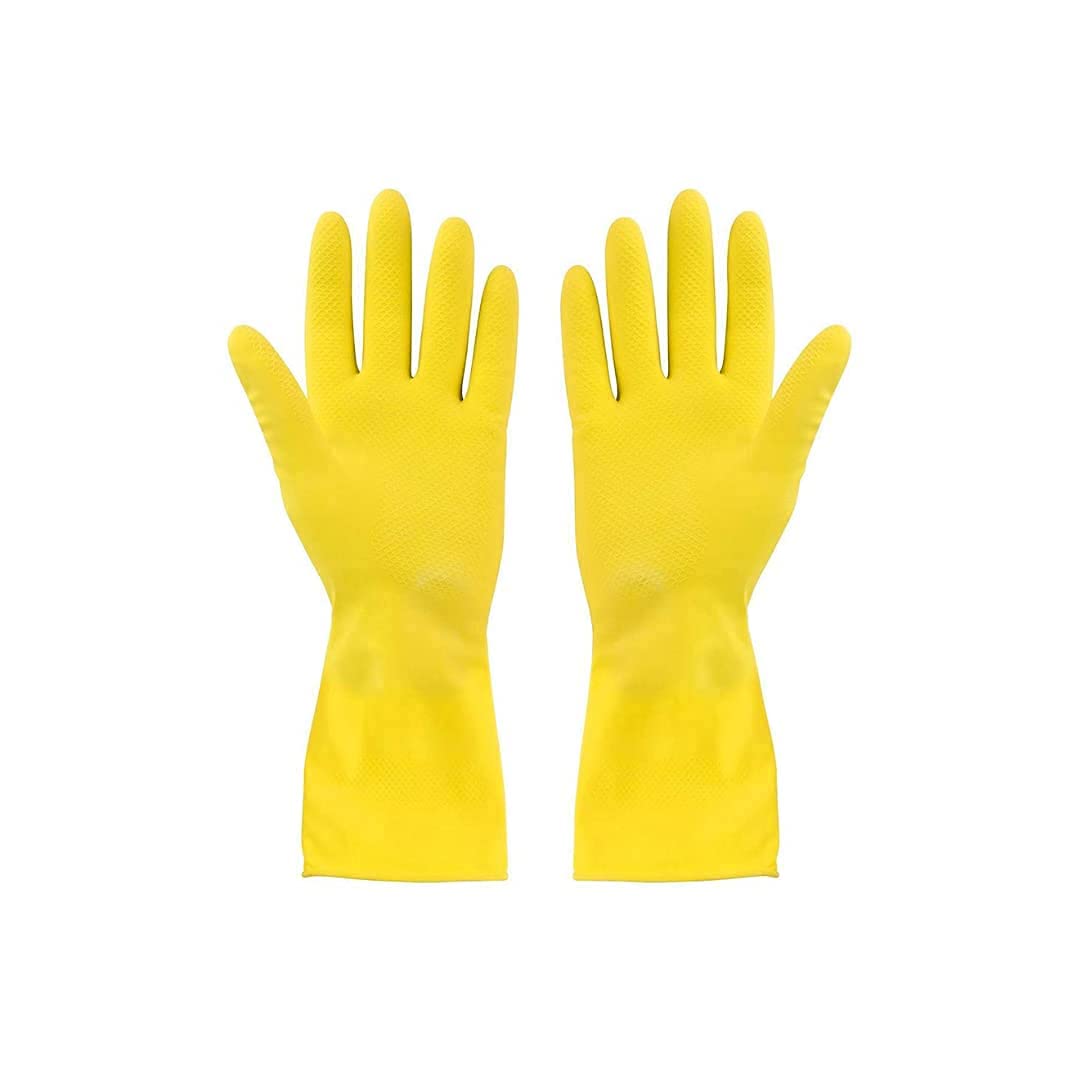 Reusable Rubber Stretchable Hand Gloves For Washing Cleaning Kitchen Garden Free, Pack of 1 (B0BR3XBKCM) Amazon Price History, Amazon Price Tracker