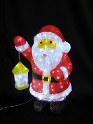 コロナ産業　3Dサンタモチーフ サンタ L3D249 Amazon.co.jp: コロナ産業 LEDライト 3D サンタモチーフ アクリル