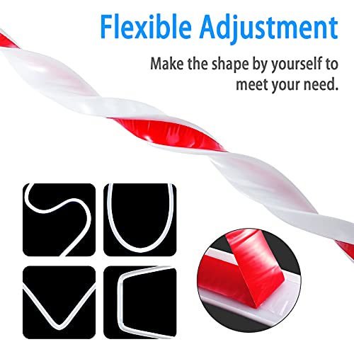 39 Inches Shower Water Guard Shower Dam Shower Splash Guard Threshold Seal Strip Self-Adhesive Kitchen Water Blocking Strip Water Dam Water Barrier For Kitchen Sink, Bathroom, Shower #TOP2