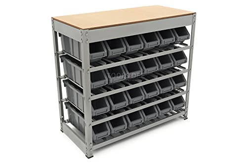 HBM Cabinet, Stockage, Rack avec 24 bacs de Stockage