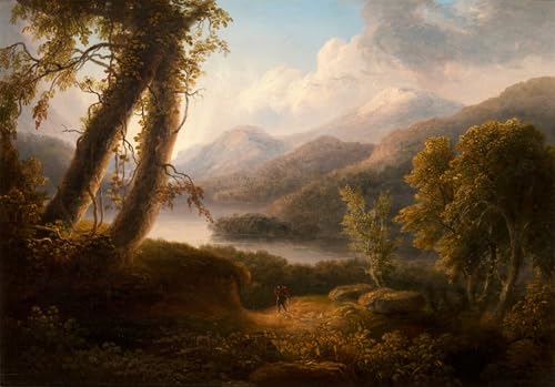 Tableaux sur toile de célèbres tableaux paysage Doughty finition premium