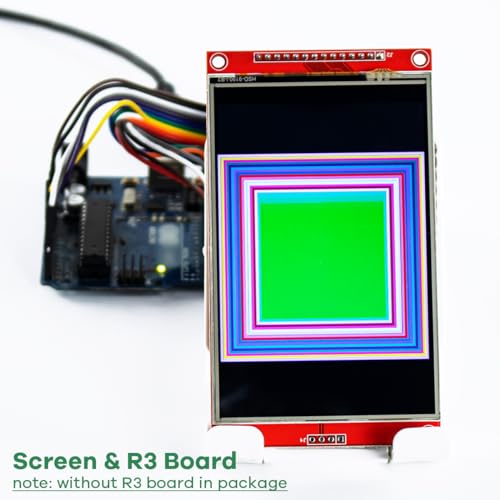 LAFVIN 4.0 inch TFT LCD Touch Display Shield Module 480x320 SPI Serial ST7796S with Touch Pen Compatible with Arduino