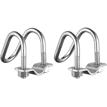 20 Pcs Cross-Connector Pipe Clip Galvanized Steel Cross Pipe Clamp Cross Tube Buckle Fits Pipes OD 3/4" and 1" - Dependable Stability !