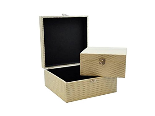 todofácil tiendas Jgo 2 scatole Cuadr lucido crema