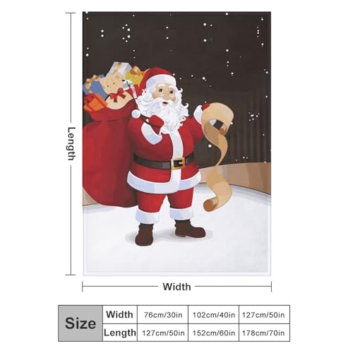 Couverture en flanelle Merry Christmas 127x178 cm plaid jeté de lit