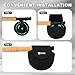 Booms Fishing Fly Reel Case, Neoprene Fly Fishing Reel Cover with Hook Loop Closure - Fits Reels on Fishing Rod, Reels Storage Case Pouch Accessories for Fisherman, RC6 Small Size