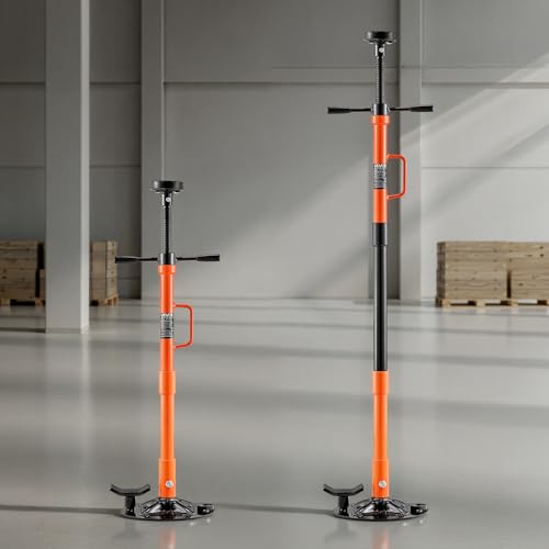 VEVOR Underhoist Support Stand, 1 Ton (2204 lbs) Capacity Under Hoist Jack Stand with Handle, Adjustable Height, Bearing Mounted Spin Handle, Self-Locking Threaded Screw, Support Vehicle Components by VEVOR - Image 2