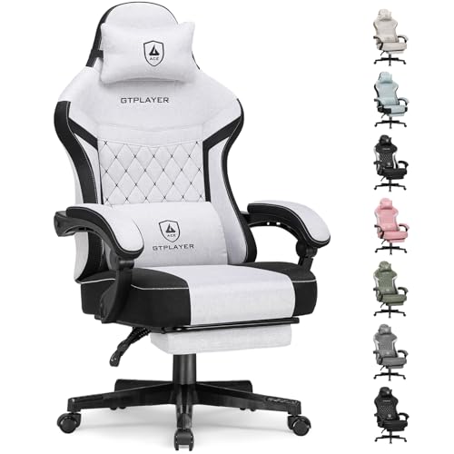 GTPLAYER Gaming Chair with Adjustable Recline