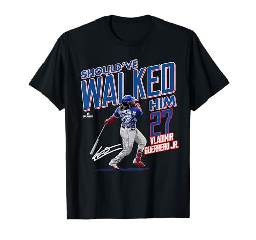 Should've Walked Him Vladimir Guerrero Jr. Toronto Baseball T-Shirt