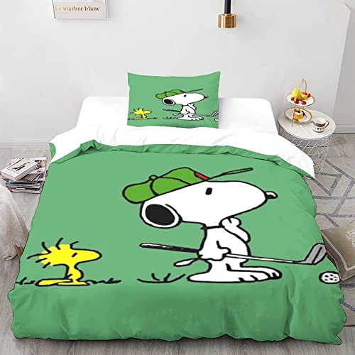 Snoopy Juego De De Cama 2 Piezas,Juego