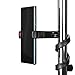 Hovergrip Portable Flexible Cell Phone Holder Stand for Car, Bed, Kitchen, Desk, Stroller, Grocery Shopping Cart, Mic, Video - Use With or Without Included Clamp - Includes LED Flashlight