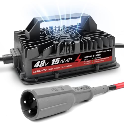 15A IP67 Club Car Charger with Pulse Repair