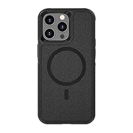SaharaCase Armor-Series Hard Shell Case for iPhone 15 Pro Max Case, Compatible with MagSafe, Shockproof - Black